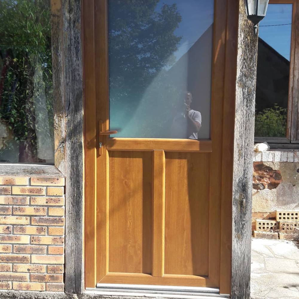 porte bois clair